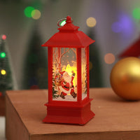 Christmas Decorations Flame Candlestick Lamp