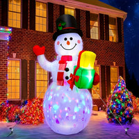 5FT Blow Up Christmas Outdoor Decoration Inflatable Snowman