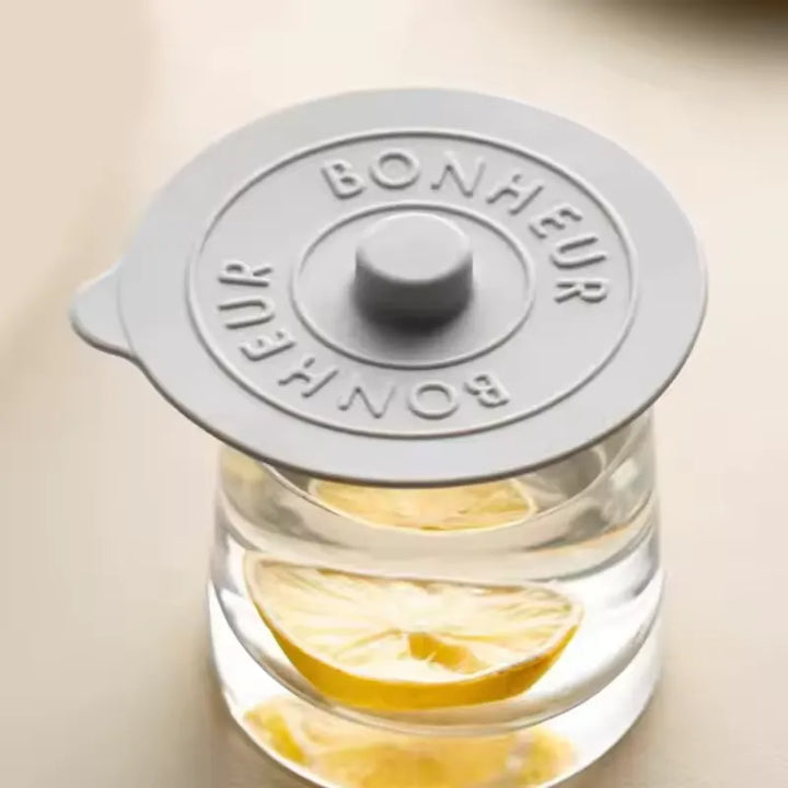 Silicone Glass Cup Cover Round Dustproof Lid