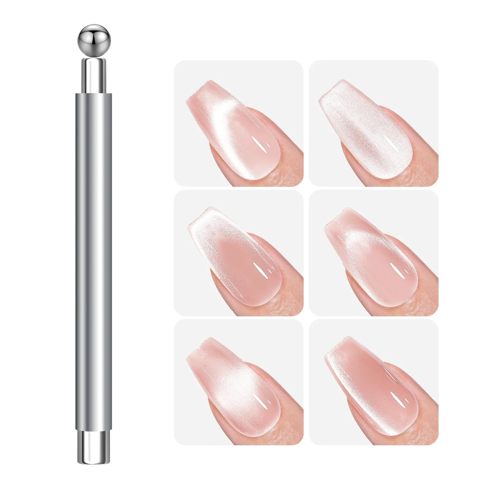Nail Art Cat Eye Magnet Stick For Cat Eye Gel Effect Creative Ornaments Nail Props Tools Gel Special Velvet 5D Nail DIY Tool
