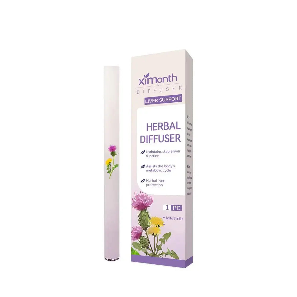 1/4PCS NEW Quitting Smoking Lung Cleansing Nasal Aspirator Improving Sleep Melatonin Diffusion Pen Herbal Blend Diffuser Set