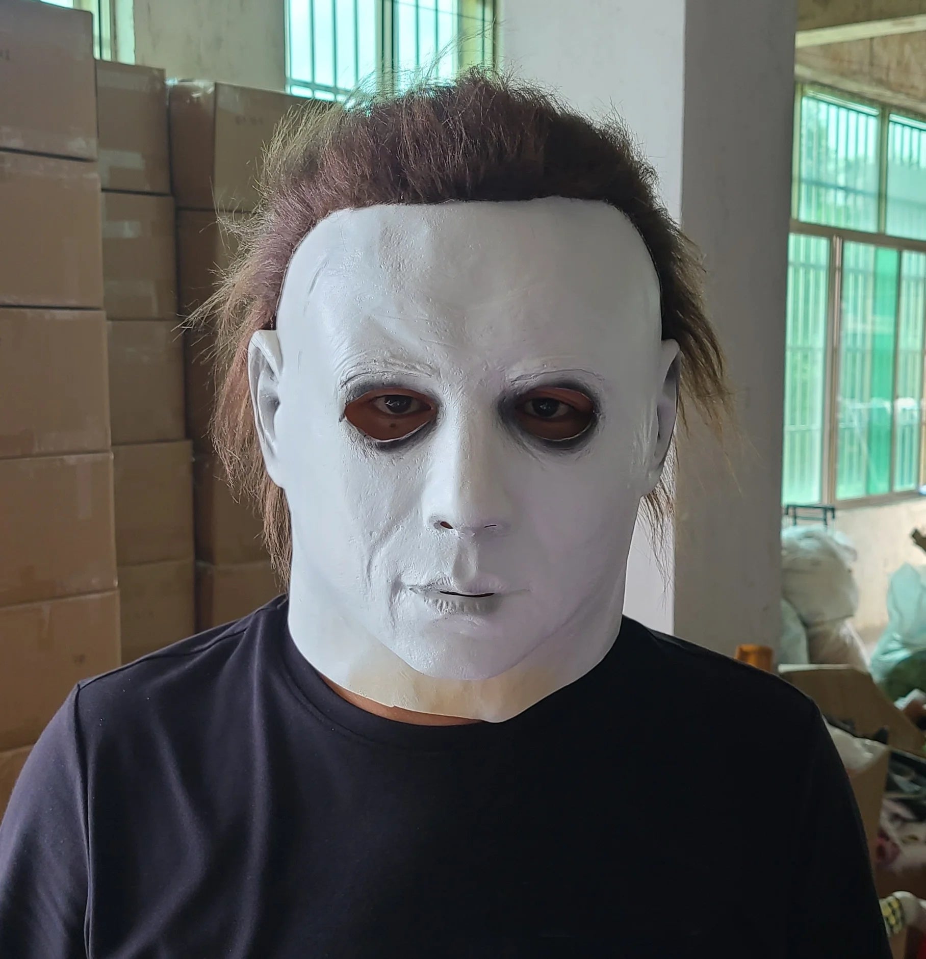 Halloween Cosplay Michael Myers Mask 1978 Latex Mask Realistic Horror Mask Scary Cosplay Mask Carnival Masquerade Party Props
