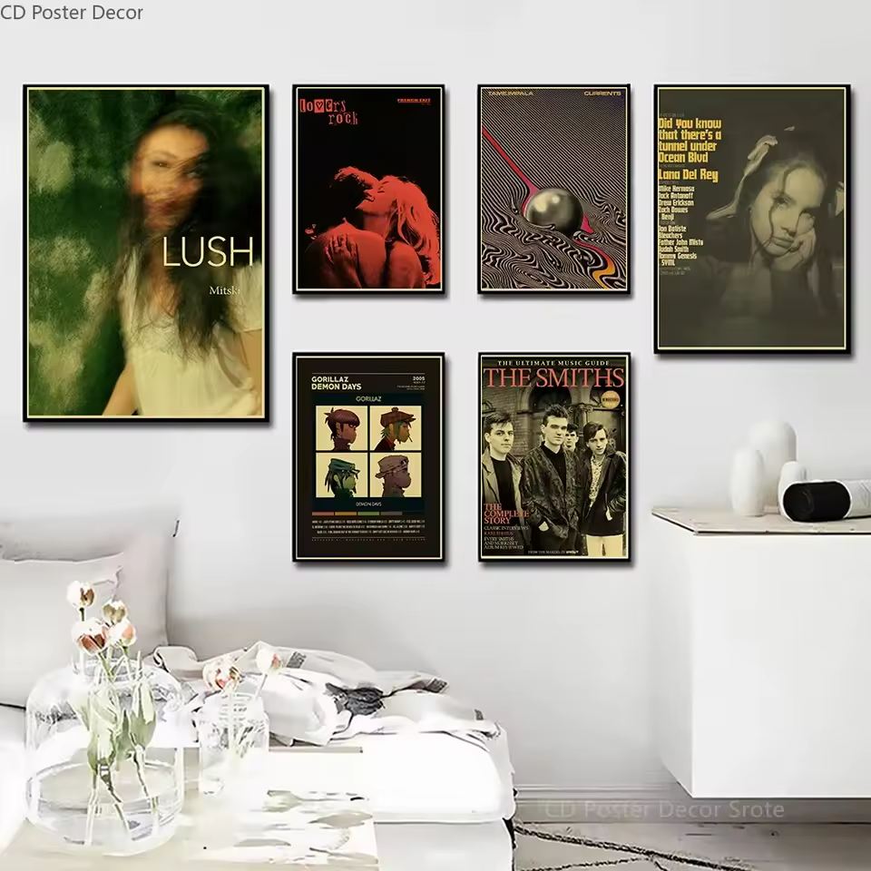 Vintage Music Album Posters