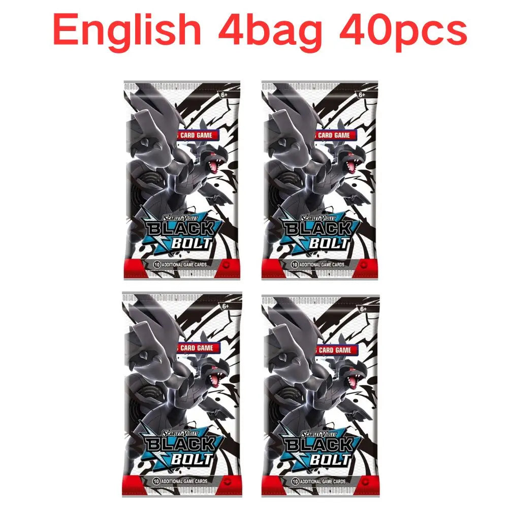 10/40PC Pokemon Card Shining Fates Style English Booster Battle Carte Trading Card Game Collection GX V EX Cards Toys Kids Gifts