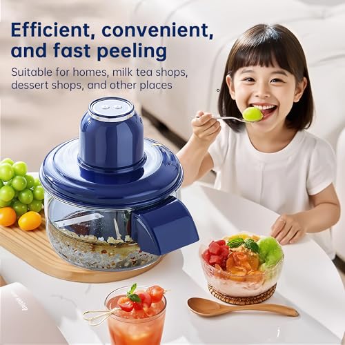Electric Garlic & Fruit Peeler for Fast Kitchen Prep