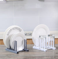 1Pc Kitchen Storage Rack Pot Lid Rack Stainless Steel