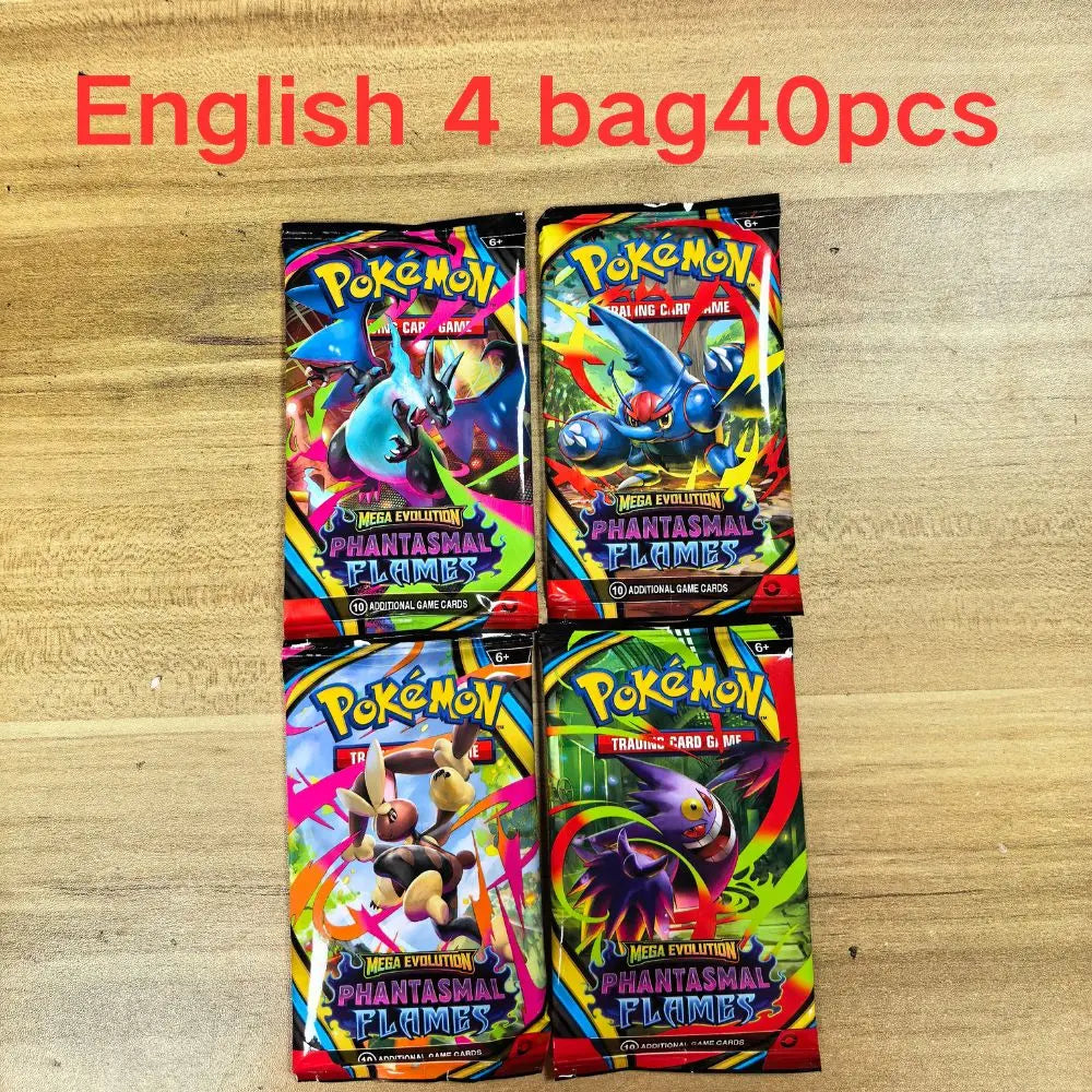 10/40PC Pokemon Card Shining Fates Style English Booster Battle Carte Trading Card Game Collection GX V EX Cards Toys Kids Gifts