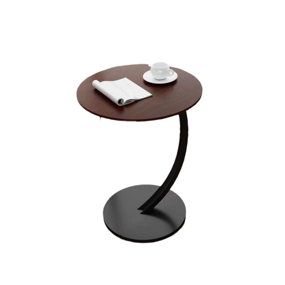 Round Small Coffee Table Living Room Sofa Side Table Bedroom Bedside Table Bedside Table Small Table Movable Coffee Table
