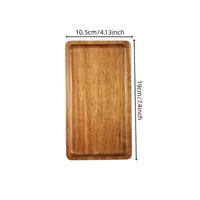 Versatile Solid Wood Serving Tray