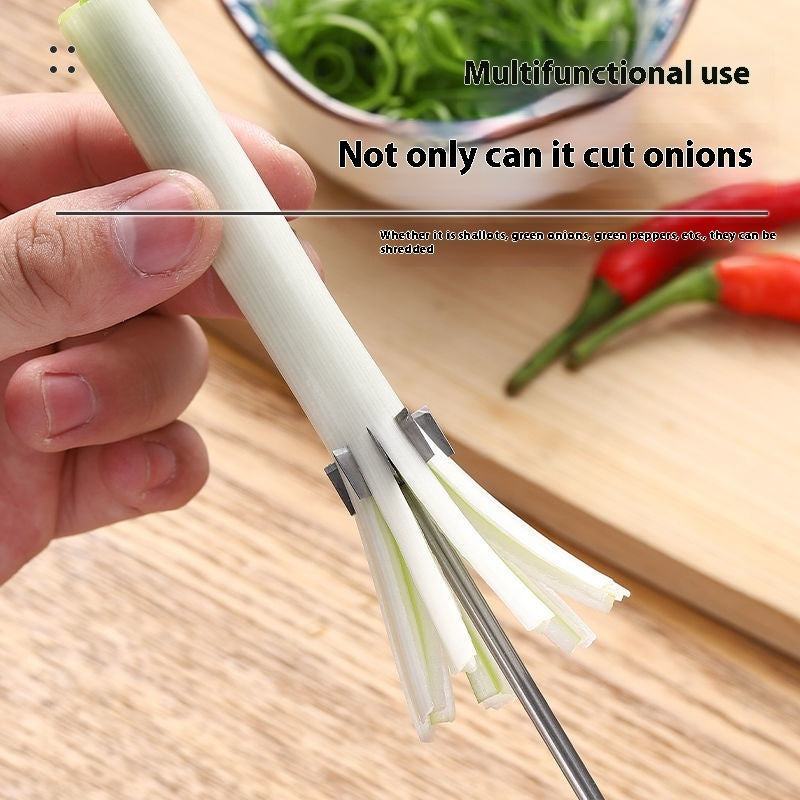 Onion Cutting Knife Multi-functional Slicer Gadget