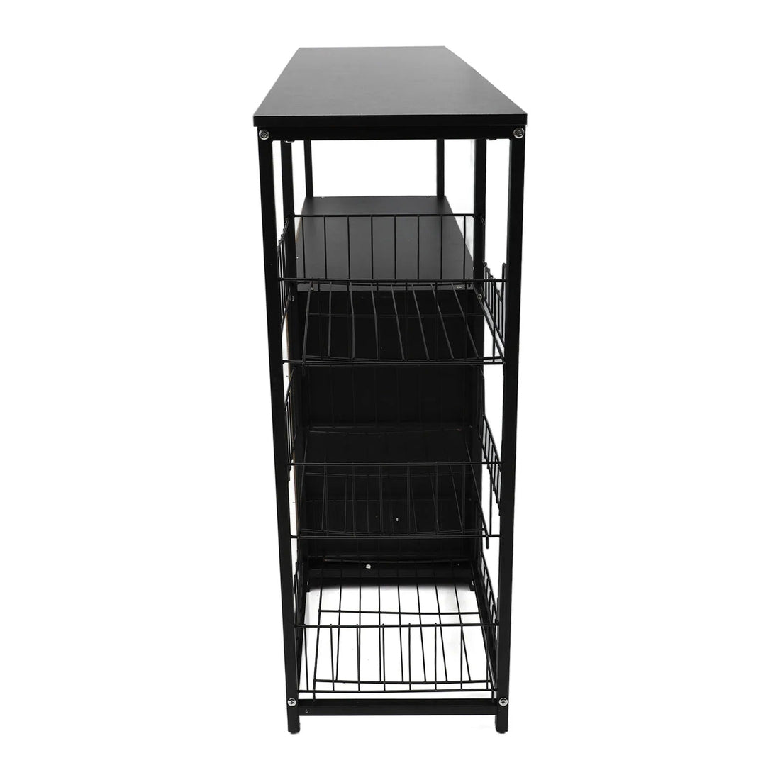 Shelf Organizer Rack Kitchen Storage Cabinet Floor Standing
